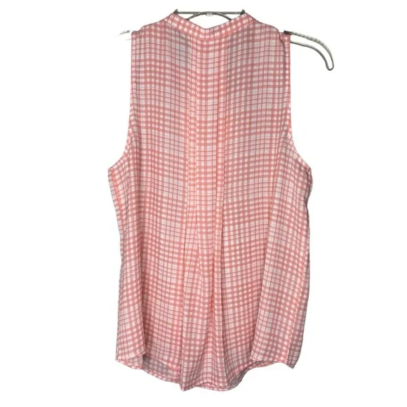 41 Hawthorn Gingham Flowing Tank Top Sz MP - Picture 2 of 4